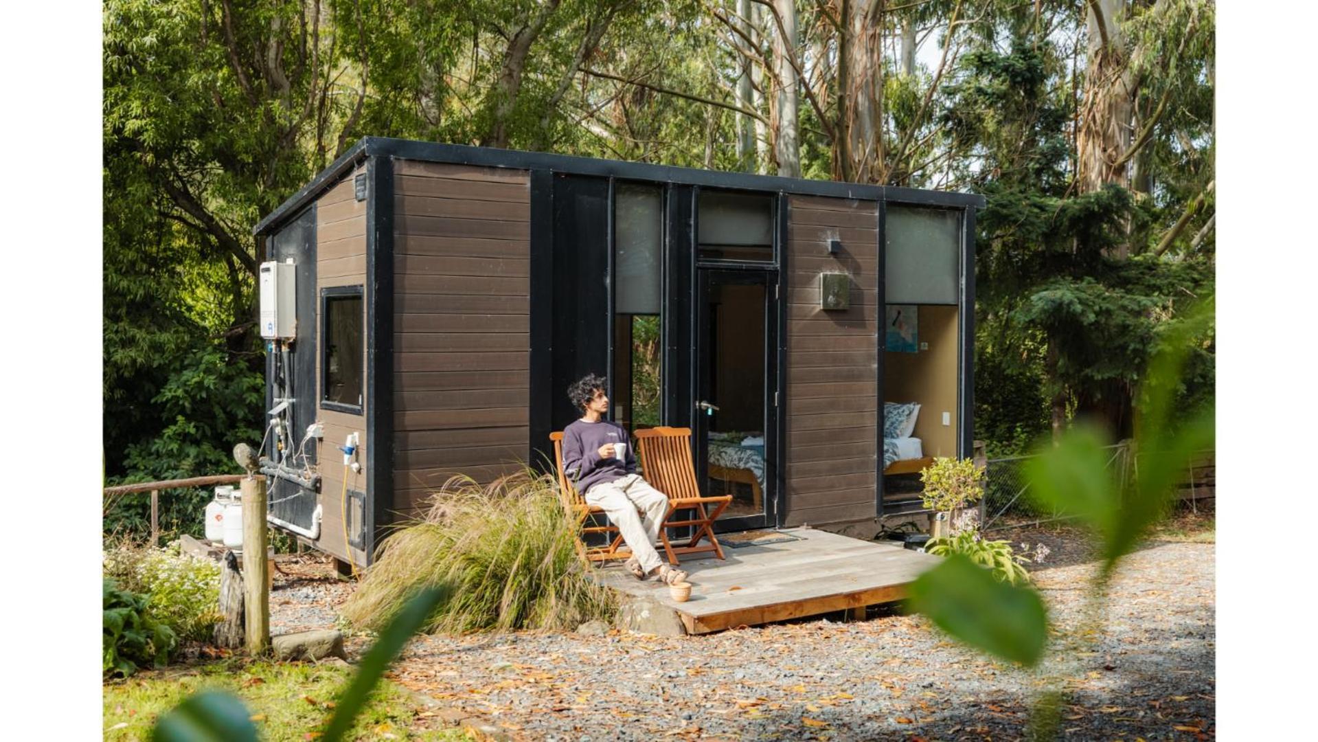 Owaka Pekapeka Tiny House By Tiny Awayヴィラ エクステリア 写真